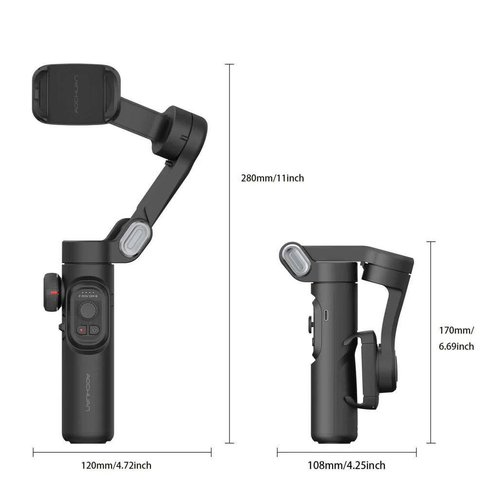 Three-Axis Handheld Smartphone Gimbal
